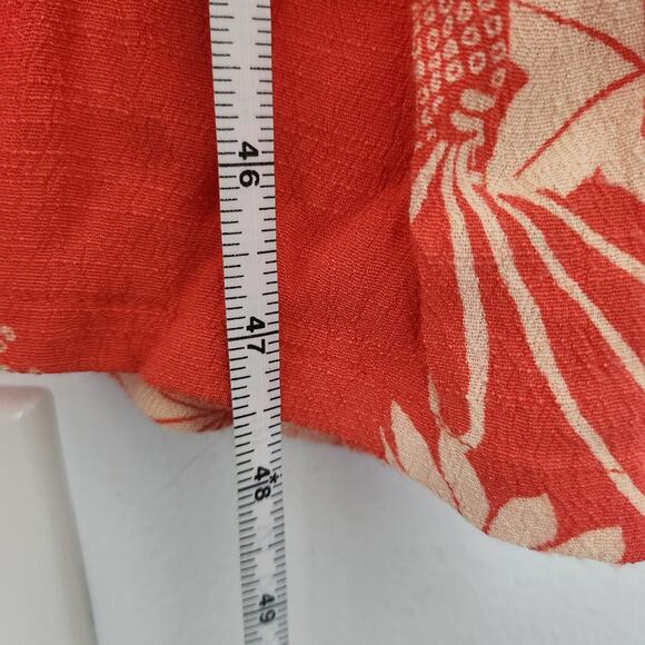 Free People Midi Dress S Floral Cottagecore Farmhouse Romantic‎ Feminine Boho - Picture 8 of 9